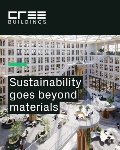 Sustainability goes beyond materials animation